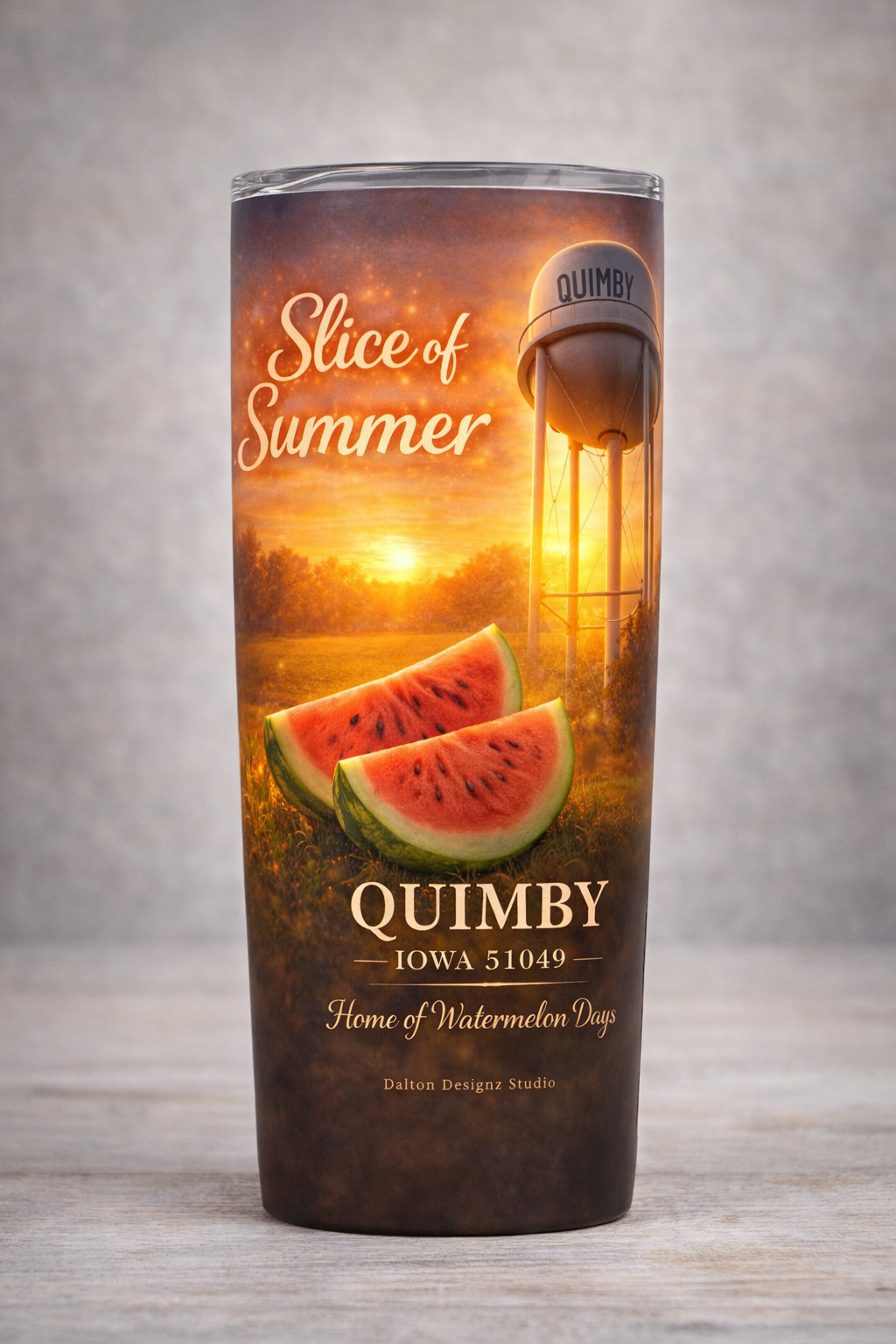 20oz Sublimated Tumbler – Quimby, Iowa Tribute