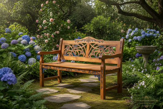 Decorative Garden Bench