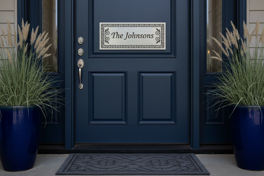 Family Name Door Sign