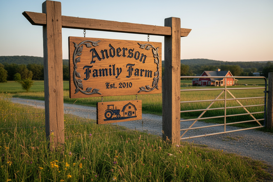 Farm Entrance Sign